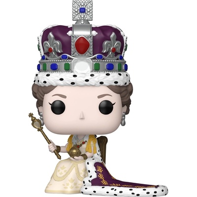 Funko Фигура Funko POP! Premium Royals: Queen Elizabeth II (Coronation) #07 (110369)