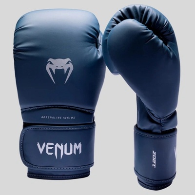 VENUM Боксови Ръкавици Venum Contender 1.5 Midnight Blue/Silver - 12 oz