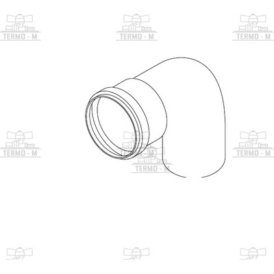 PROTHERM Koleno Ø 80 mm – 90° K2K 0020257029