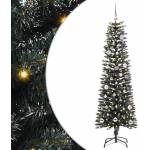 vidaXL С изкуствено коледно дърво с 150 LED светодиода Зелен 150 cm (3395930)