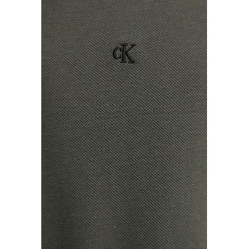 Calvin Klein Jeans Памучна тениска с яка Calvin Klein Jeans (LV04RC276G)