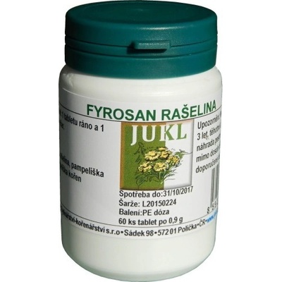 Jukl Fyrosan Rašelina 60 tablet