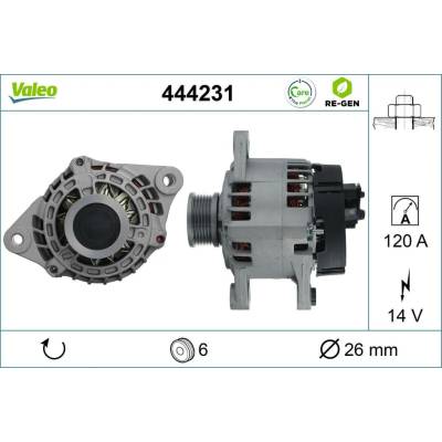 Alternátor VALEO 444231