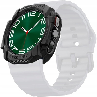 Spigen Rugged Armor, matte black - Samsung Galaxy Watch Ultra ACS08426