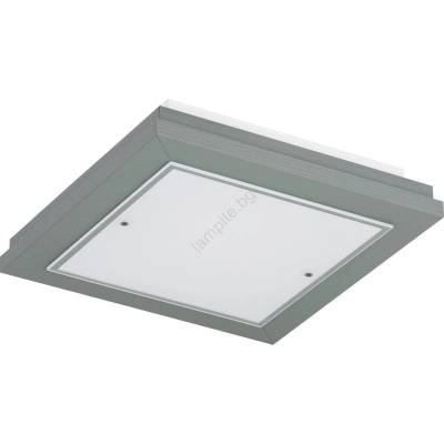 1873 - Плафон TABOR 4xE27/15W/230V 52x52 cm сив (AR1873)