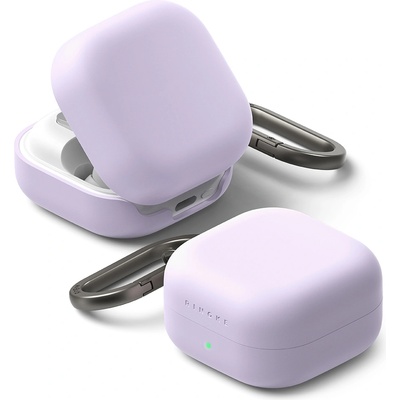 Ringke Калъф за Samsung Galaxy Buds 4 Pro - Silicone - Ringke - Светлолилав