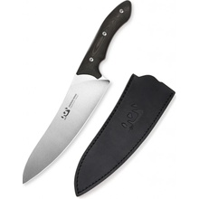 Xin Cutlery tactical style chef knife carbon fiber 21 cm