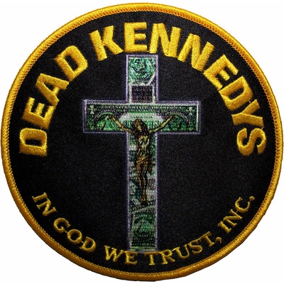 Nažehlovačka Dead Kennedys - In God We Trust Inc