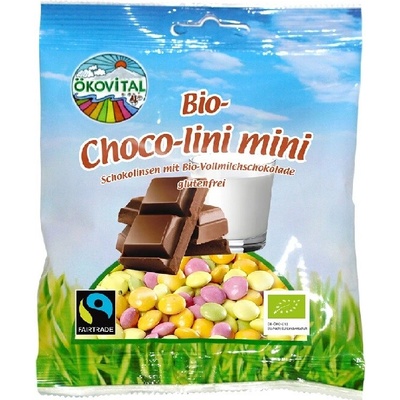 Ökovital Mini chocolini čokoládové BIO 90 g