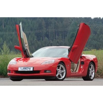 LSD Doors Vertikální otevírání dveří LSD Chevrolet Corvette typ C6 06/06