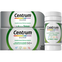 Centrum Silver multivitamín pre starších dospelých nad 50 rokov 100 tabliet