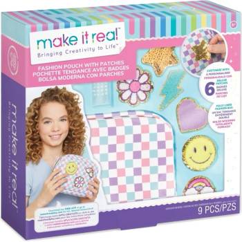 Make It Real Творчески комплект Make It Real - Моден несесер със стикери (1460)