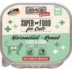 MAC's Mac’s VetCare Cat Adult GRAIN FREE, пастет за пораснали котки, БЕЗ ЗЪРНО, с бъбречни проблеми, с пиле и сьомга, 85 гр - Германия - 583VE