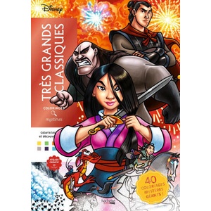 Coloriages mystères Disney - Très grands classiques (2025)