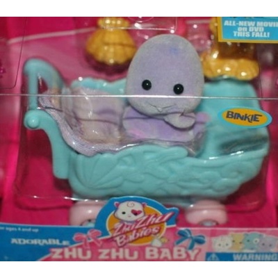 Zhu Zhu Babies Miminko v kočárku Binkie (zzb81467)