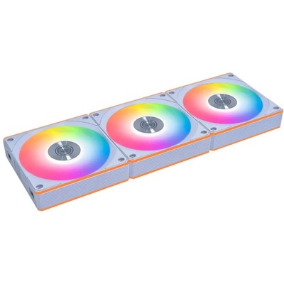 и 3бр Lian Li UNI FAN CL Wireless ARGB PWM - 120 mm Бели + Контролер (LULI-146)