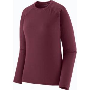 Patagonia Дамски термоактивен суитшърт Patagonia Capilene Termal Weight Crew berry fig