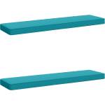 vidaXL Калъфи за пейки, 2 части VUGHT 2 pcs 100% полиестер Тюркоаз (950643)