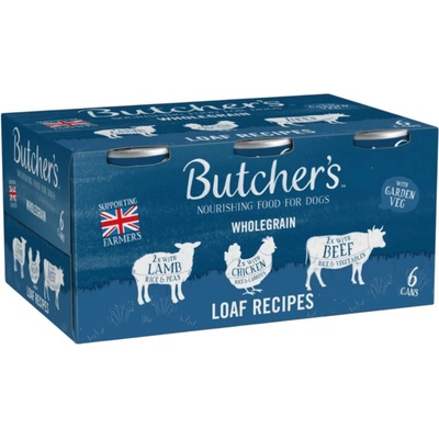 Butcher's Dog Original hovězí kuře jehněčí 6 x 400 g