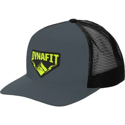 Dynafit PATCH TRUCKER CAP tmavo šedá