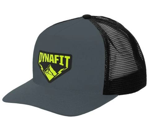 Dynafit PATCH TRUCKER CAP tmavo šedá