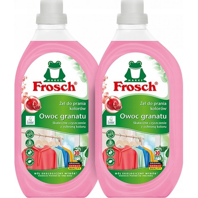 Frosch Gel na Praní Prádla Granátové Jablko 3 l 60 dávek