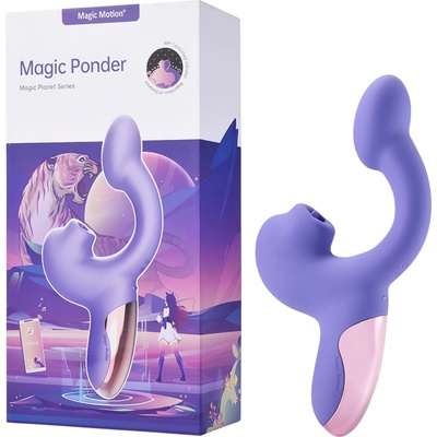 Magic Motion Magic Ponder - вибратор за двойна стимулация - лилав