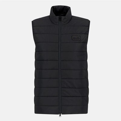 Barbour International Елек Barbour International Men's Aldon Quilted Sleeveless Slim Fit Gilets - Black BK11