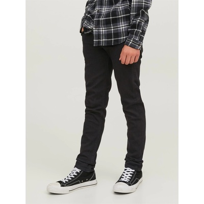 Jack and Jones Юношески дънки Jack and Jones 072 Jeans Junior - Black Denim