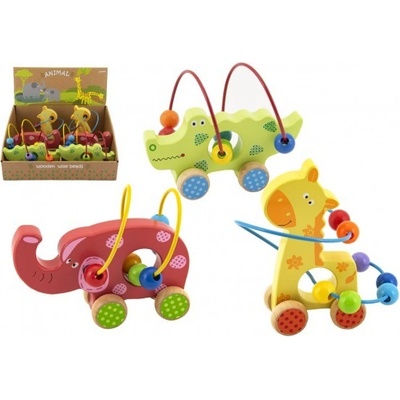 Teddies edukační labyrint zvířátko 12/14cm 821120