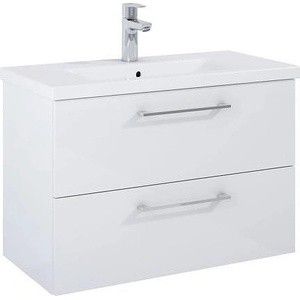 Roca Шкаф Unik Roma Plus Compact, 815 x 395 mm, с 2 чекмеджета и умивалник (A852474806)
