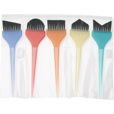 Sibel Set kartáček na barvení vlasů různé tvary 5 ks