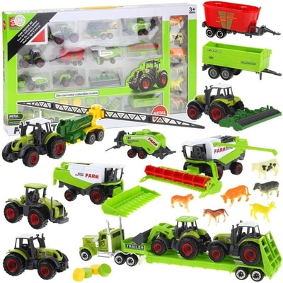 Nobo Kids Zemědělská vozidla Set Traktor Kombajn