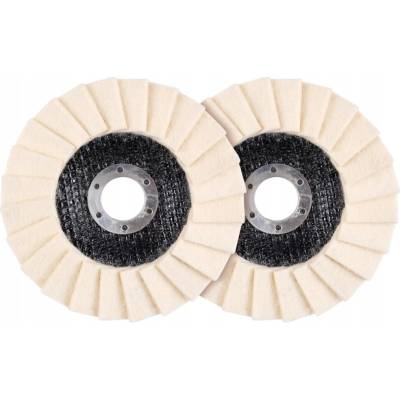 PARKSIDE Plstený leštiaci kotúč Ø125mm pre uhlovú brúsku, 2ks