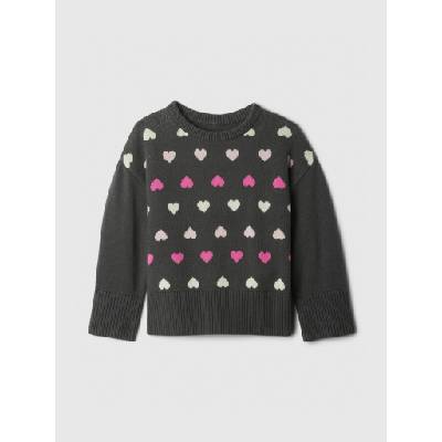 GAP Бебешки пуловер GAP GAP | Cheren | Момичешки | 18-24 месеца