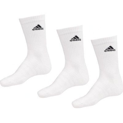 adidas ponožky Cushioned Crew Socks 3 Pairs White