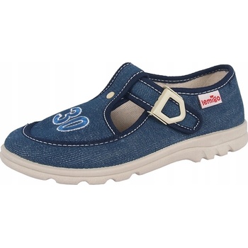 Lemigo detské papuče Sponky modré