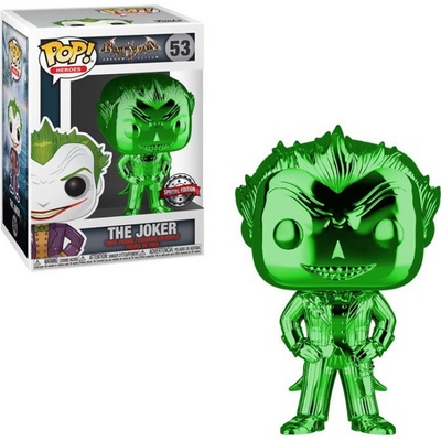 Funko POP! Batman Arkham Asylum Joker Green Chrome 10 cm