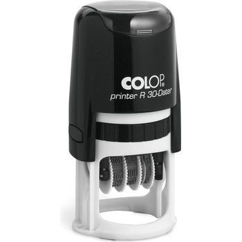 Colop Датник R 30 Dater, с букви, черен (1085200040)