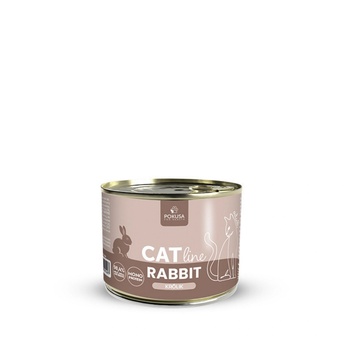 POKUSA POKUSA - консерва за котки със заешко, 200 гр - Полша (PokusaForHealth)