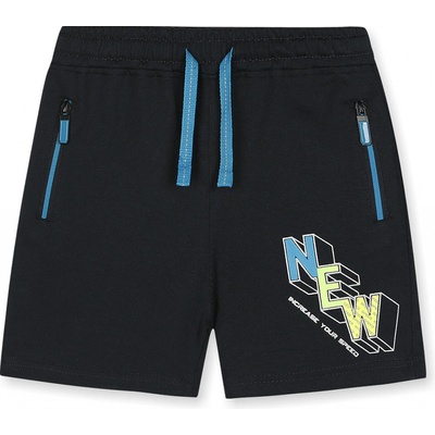 Kugo chlapecké kraťasy MT0526 tmavě modrá černá