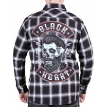 Black Heart Beard skull košele