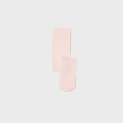 Mayoral Чорапогащник в бледо розово с детайли за бебе момиче Майорал