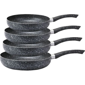 Комплект тигани, Незалепващо покритие, 22 mg + 24 mg + 26 mg + 28 mg