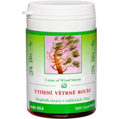 TCM Herbs Utišení větrné bouře 100 tablet