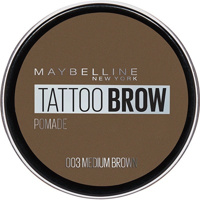 Maybelline Gélová pomáda na obočie Tattoo Brow Pomade 03 Medium Brown 4 g