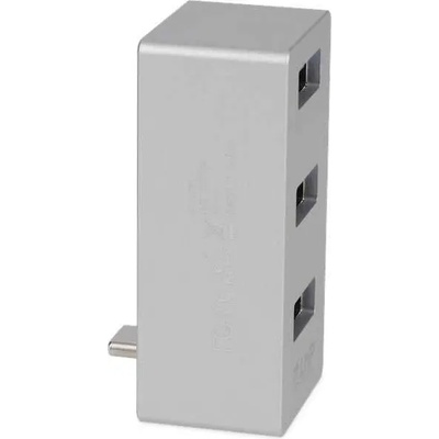 LMP USB-C Tiny Hub - 3-портов USB-A 3.0 хъб за iMac 24 M1 (2021) (сребрист)