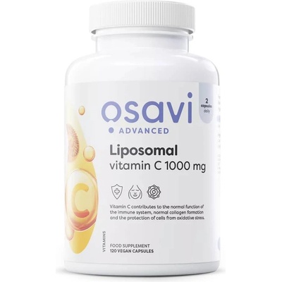 Osavi Liposomal Vitamin C, 1000 mg, 120 капсули, Osavi