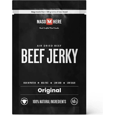 Maso Here Hovädzie Jerky Original 40 g