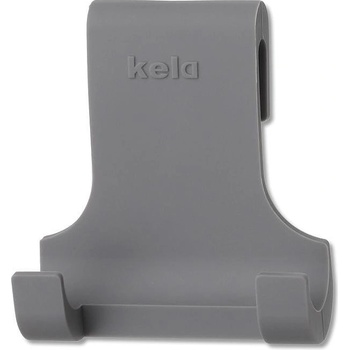 Kela Закачалка kela tim за стъклена врата или параван - тъмносива (kela 20619)